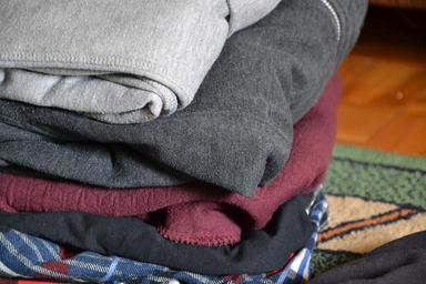 Image of clothes selection to show the Fundamental Counting Principle